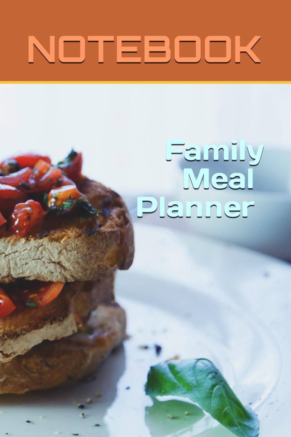 Risa | Unlock Kitchen Success with the Family Meal Planner Notebook | 110 Pages