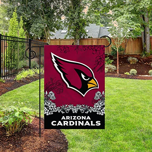 Image of Rico Industries NFL Standard /Primary 13 inch x 18 inch Double Sided Garden Flag - Great Gift for Men, Women, & Fans