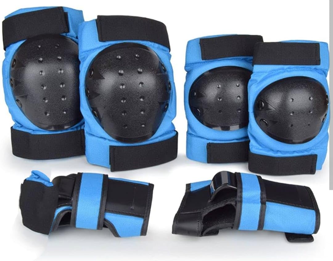 Protection Kit for Adult Skating Knee Guard & Elbow Pad for Boys, Girls Skating Knee Pad, Elbow Guard, Wrist Guard Kit Cycle Protection Kit for Men, Adults & Boys (Blue) (B0DB2DFKWV) Amazon Price History, Amazon Price Tracker