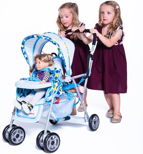 Carriola para muñecas de juguete cabús de Joovy  Azul