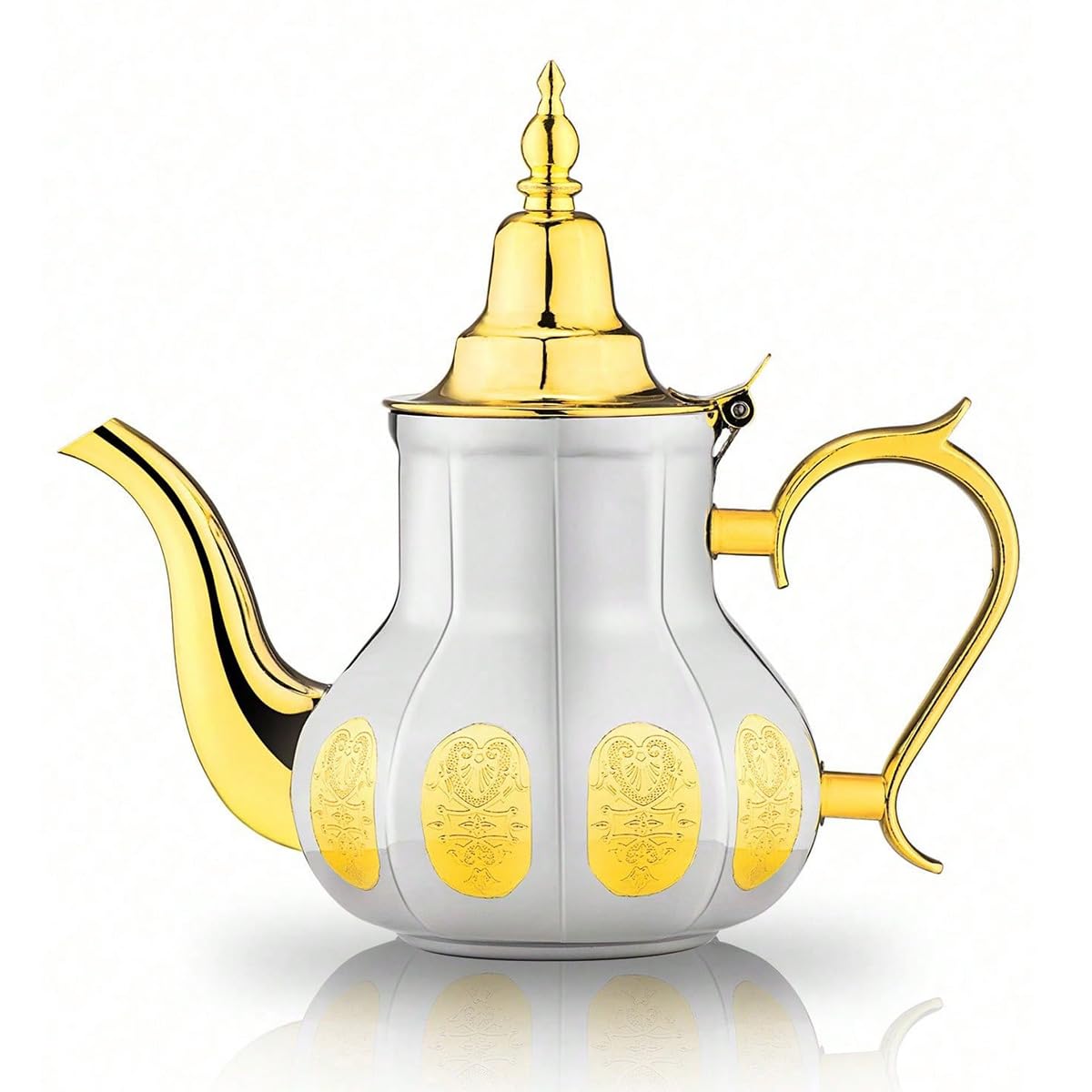 Théière Marocaine Inox (0,8L) - Livre sur