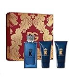 Dolce&Gabbana K for Men Gift Set- Eau De Parfum 100 ml / 3.3 fl.oz, After Shave Balm 1.7 fl.oz and Shower Gel 1.7 fl.oz