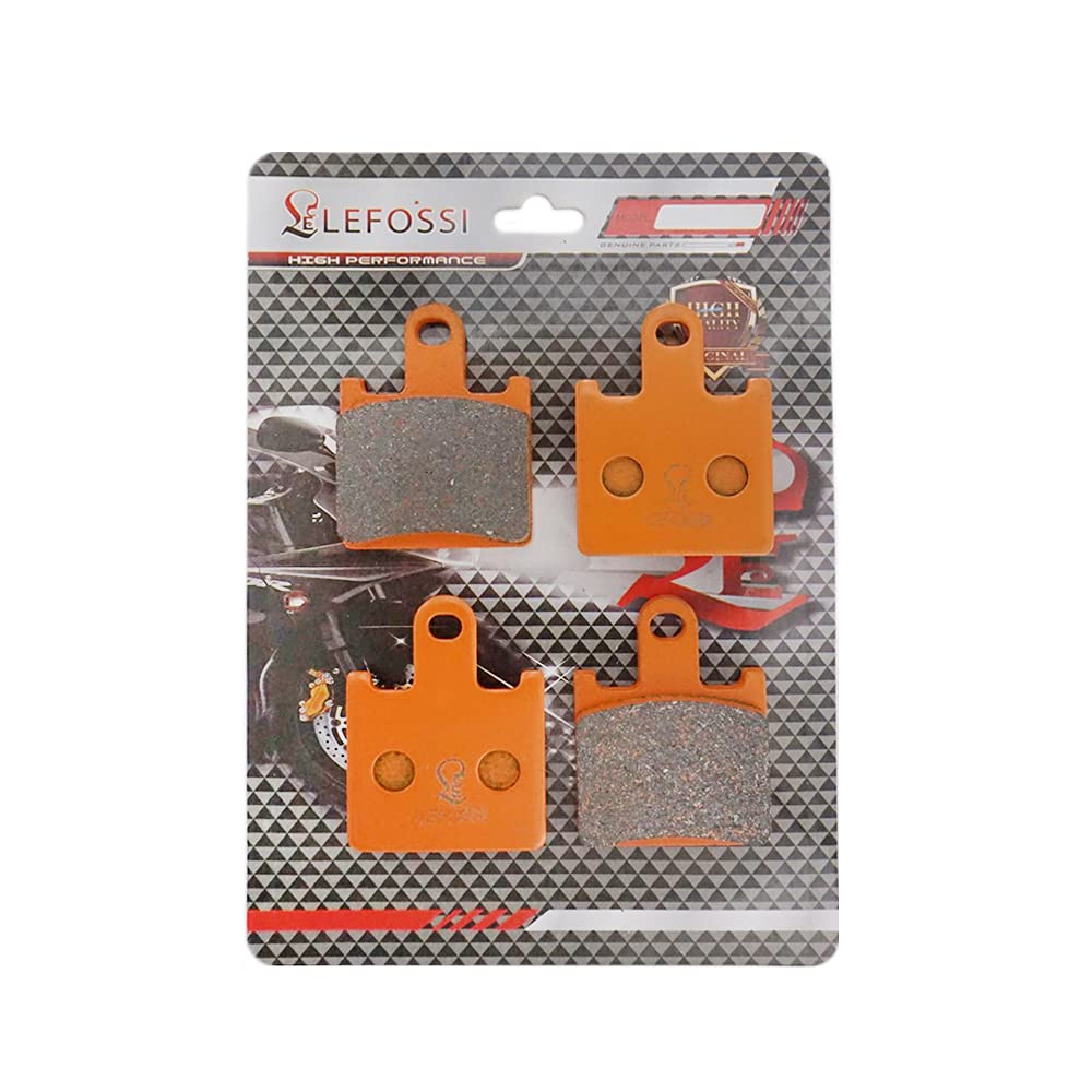 Motocicleta fibra de carbono Pastillas de Freno Delantero y trasero para Compatible con Kawasaki Ninja ZX6R ZX 600 ZX600 ZX-6R 2007-2014 FA417F FA192R
