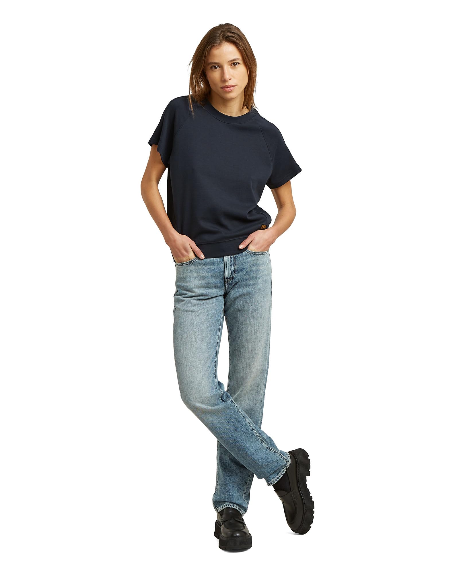 G-Star T-Shirt Raglan T-Shirt – Bild 6