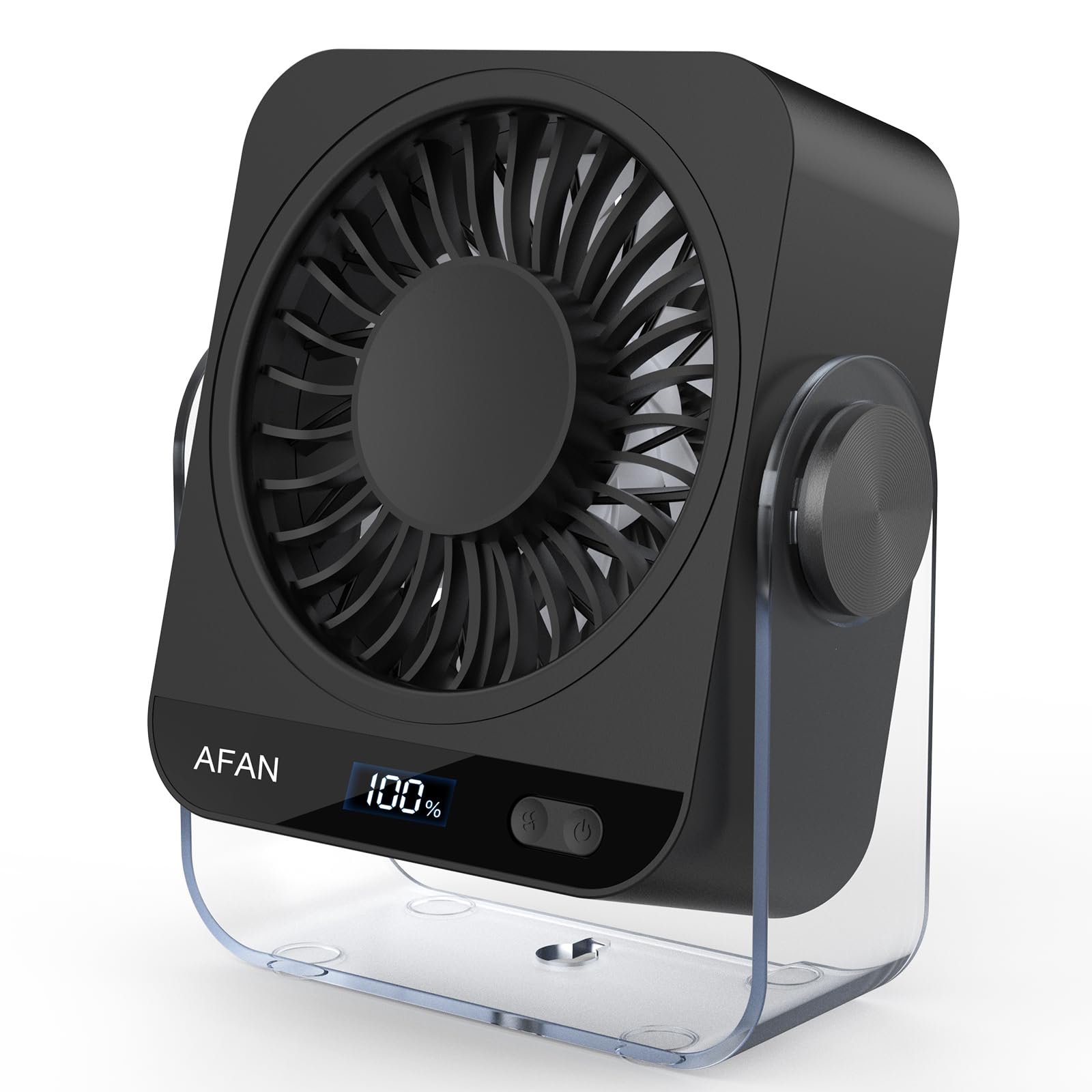 Photo 1 of ***MISSING PARTS***
Feotenn Rechargeable USB Desk Fan - 199 Speeds, 5000mAh 18-Hour Battery, 120° Adjustable Tilt, Small Quiet Table Fan Portable Desktop Fans for Bedroom Home Office Camping Travel Essentials (Black)