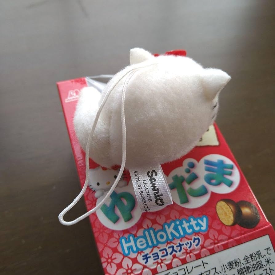 ハローキティ　ゆめだま　夢のお守りマスコット ゆめ玉ハローキティお守りマスコット（入手困難）空き箱セット