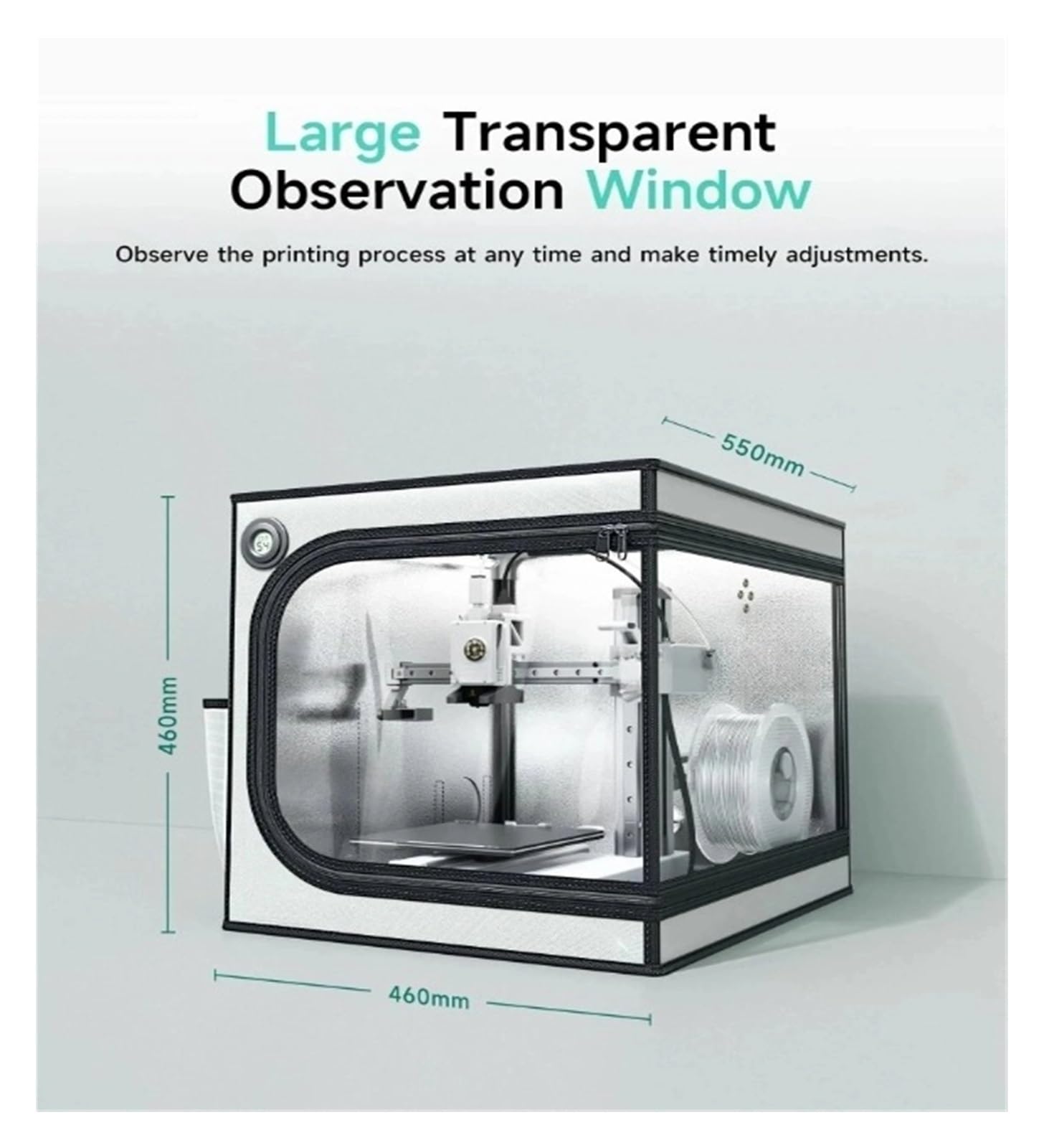 Amazon.co.jp: Bambu Lab A1/A1 Mini対応3Dプリンターエンクロージャー