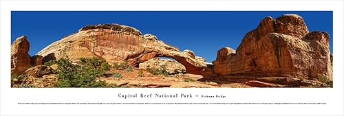 Blakeway Panoramas mundiales sin marco Capitol Reef Hickman Bridge-Blakeway Panoramas Parque Nacional Pósters