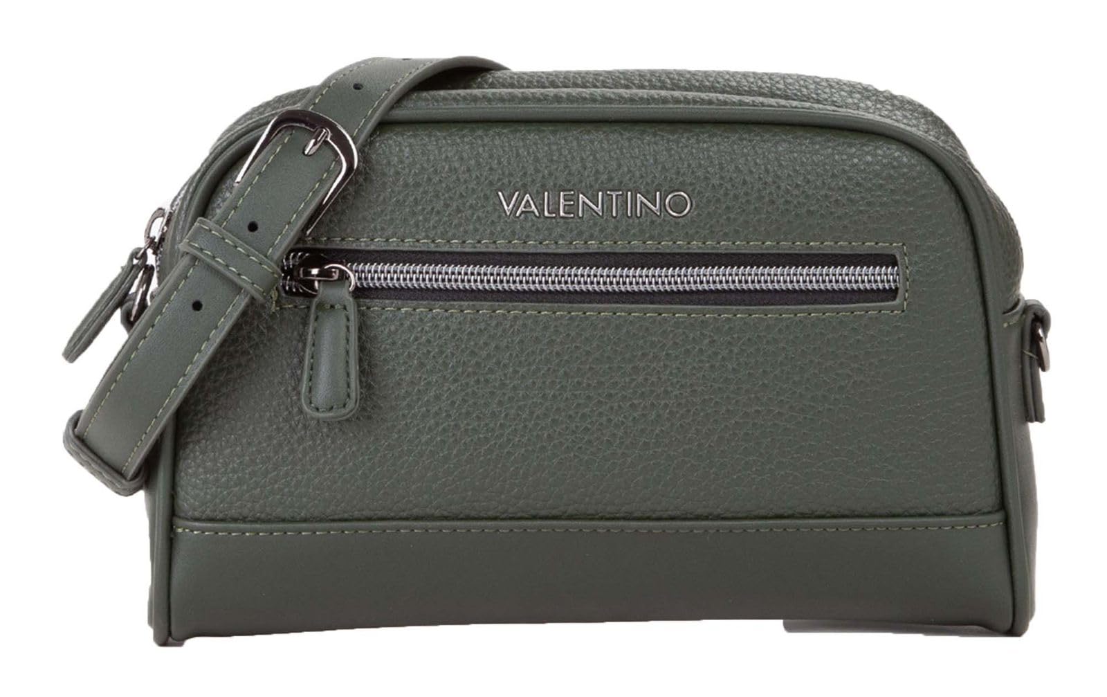 VALENTINO Kulturbeutel Efeo Cosmetic Bag Militare tannengrün
