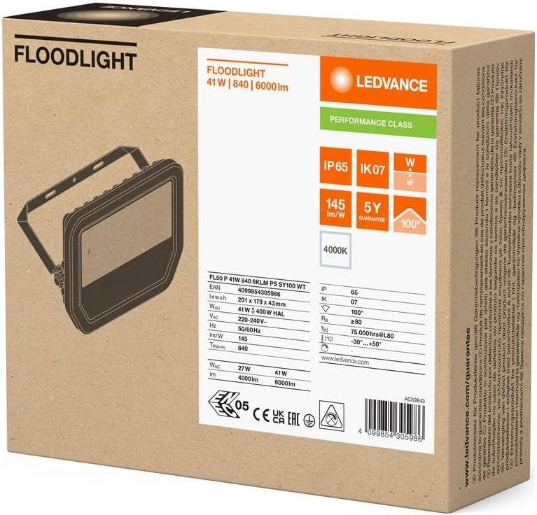 LEDVANCE Floodlight Packaging
