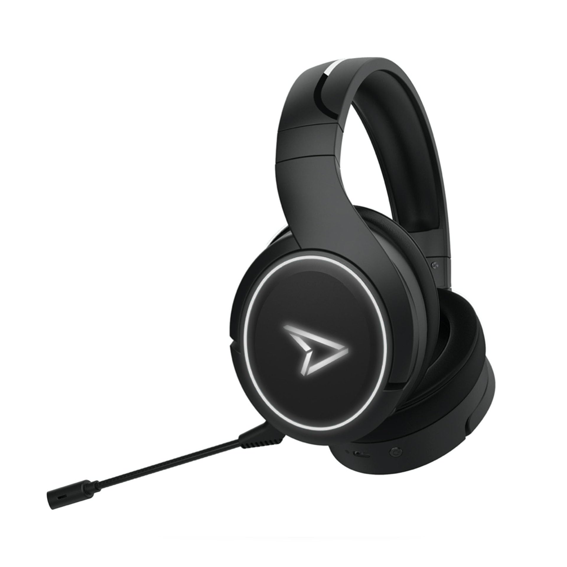 Steelplay Impulse - Casque Gaming sans Fil - PC/Switch/Mobile (Bluetooth) et PS4/PS5/Xbox One & Series (Jack 3.5mm) - Micro détachable, Batterie 28h, Léger, Confortable, Commandes intégrées, Noir