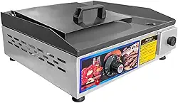 Chapa Elétrica com Abafador e Prensa Manual, 40x35cm, Termostato até 300°, 110V/220V, Sevefort Grill (110v)