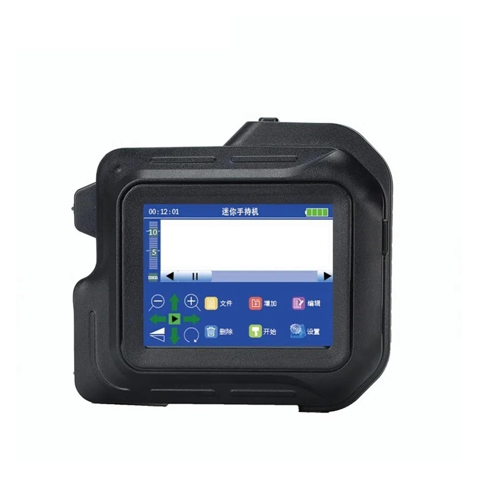 Stampante a getto d'inchiostro termica portatile mini portatile D98 da 12,7 mm, codice di stampa, data, logo, etichetta di scadenza, 28 lingue Su Cartone, Legno(With A12 ink)