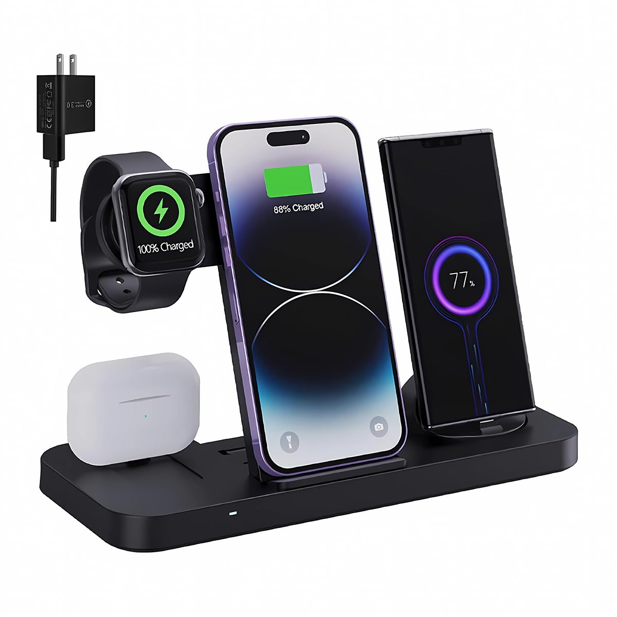 Amazon.com: 6-in-1 Fast Wireless Charging Station for iPhone