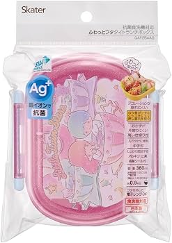 Amazon｜スケーター(Skater) 弁当箱 子供 360ml ふわっと盛れるフタ