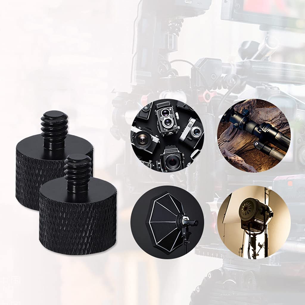 Adattatore filettato 5/8" Femmina Su 1/4" 3/8" Maschio Supporto Microfono Treppiede Supporto Microfono Adattatore filettato