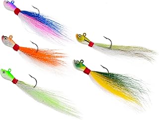 Unomor Bait Artificial Fishing Equipment Fishing Lures Sturdy Fishing Baits Bluegill Fishing Lures Artificial Fishing Lure Fish Lures Major Steel Skyhook Fishing Lures for Bass 10 Pcs