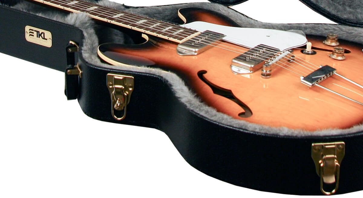 TKL Premier Semi-Acoustic 335-Style Guitar Case (Compatible with Gibson Models)