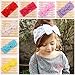 Produktbild Andy's Share 5 Stück Baby Mädchen Neueste Turban Stirnband Kopf Haarband (Mehrfarbig 4)