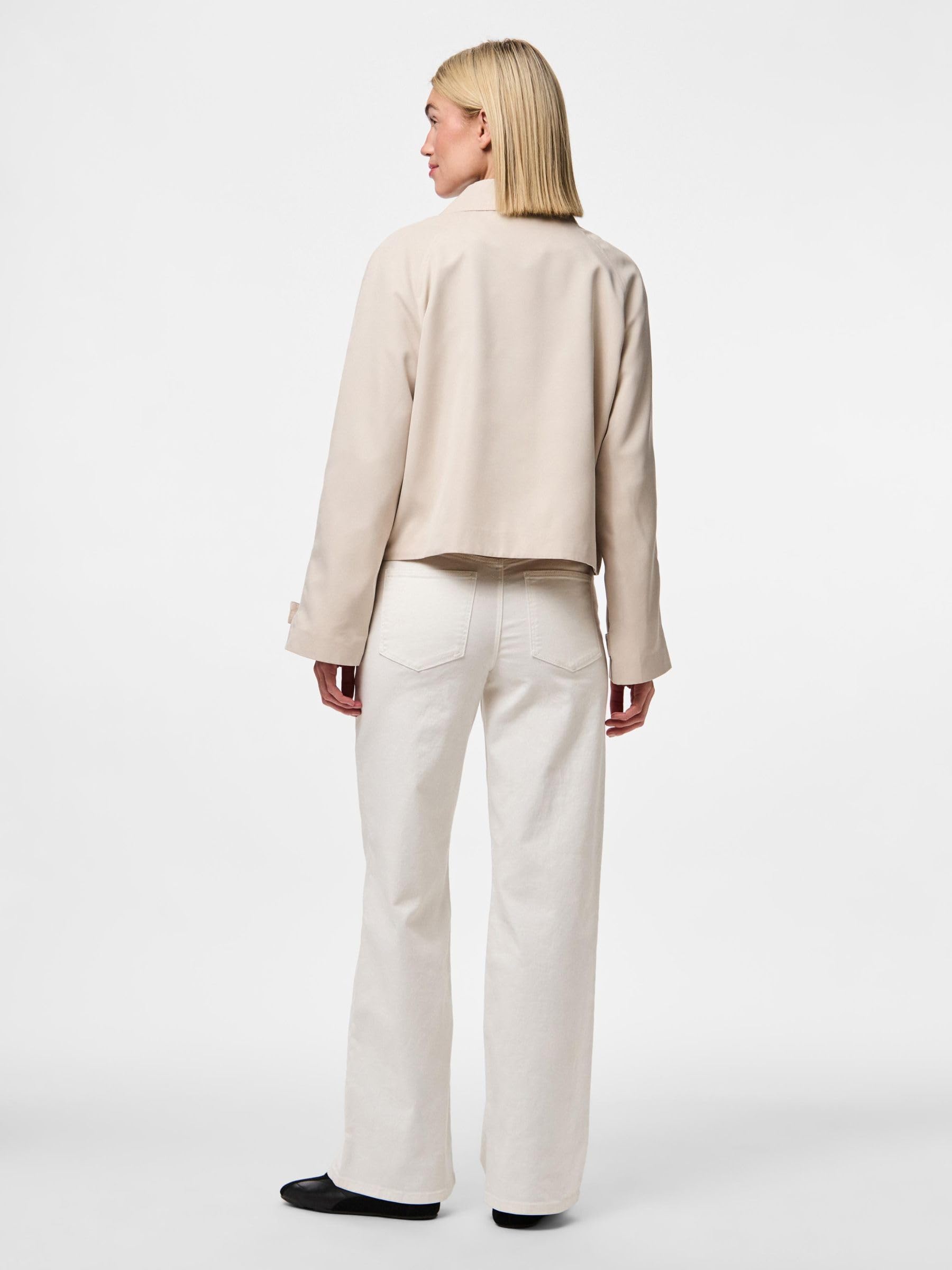 PIECES Trenchcoat PCSCARLETT Short