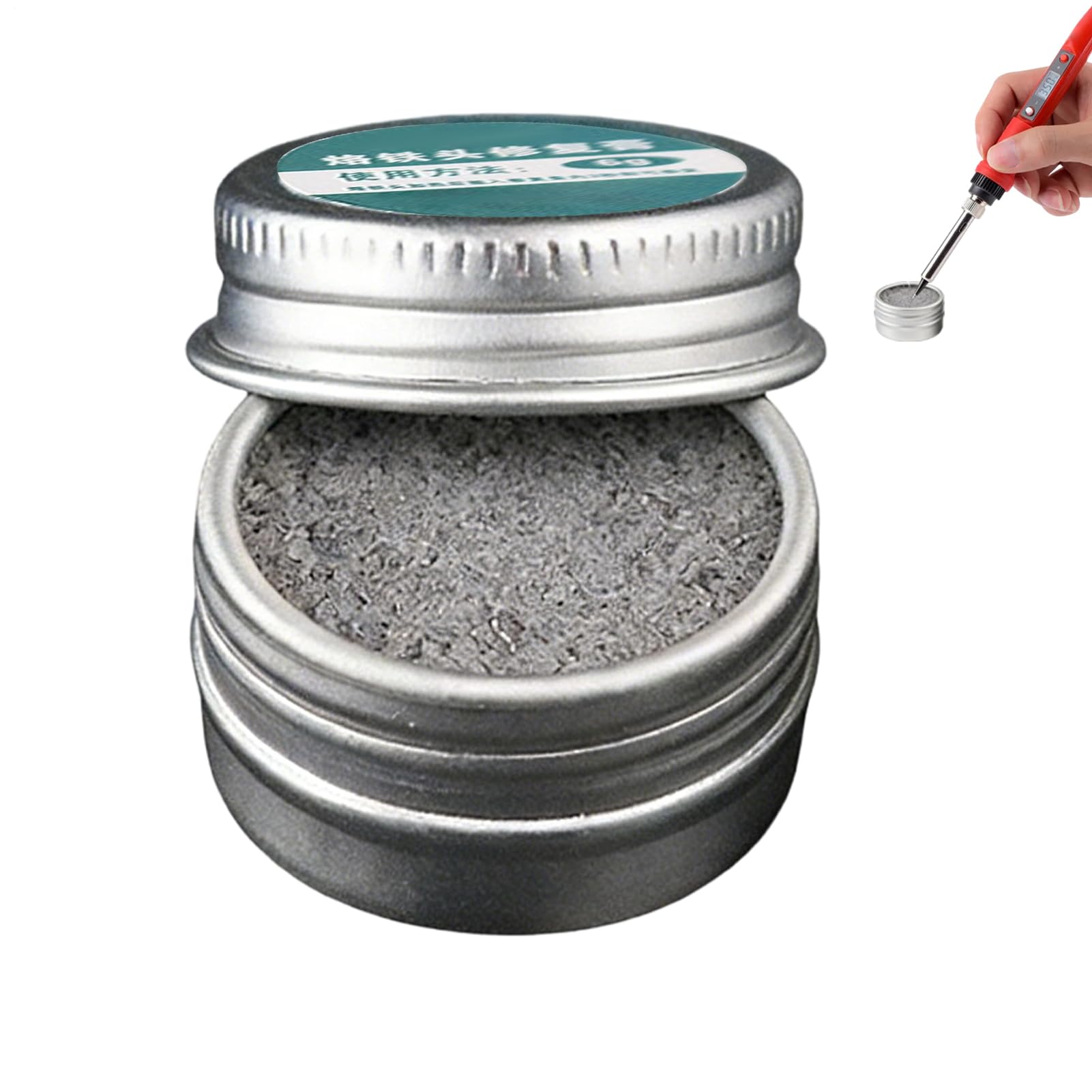 Tip Tinner - Oxidation Removal Cleaner - Soldering Iron Cleaner - for Electronics Repair Workshop Home Garage Maintenance