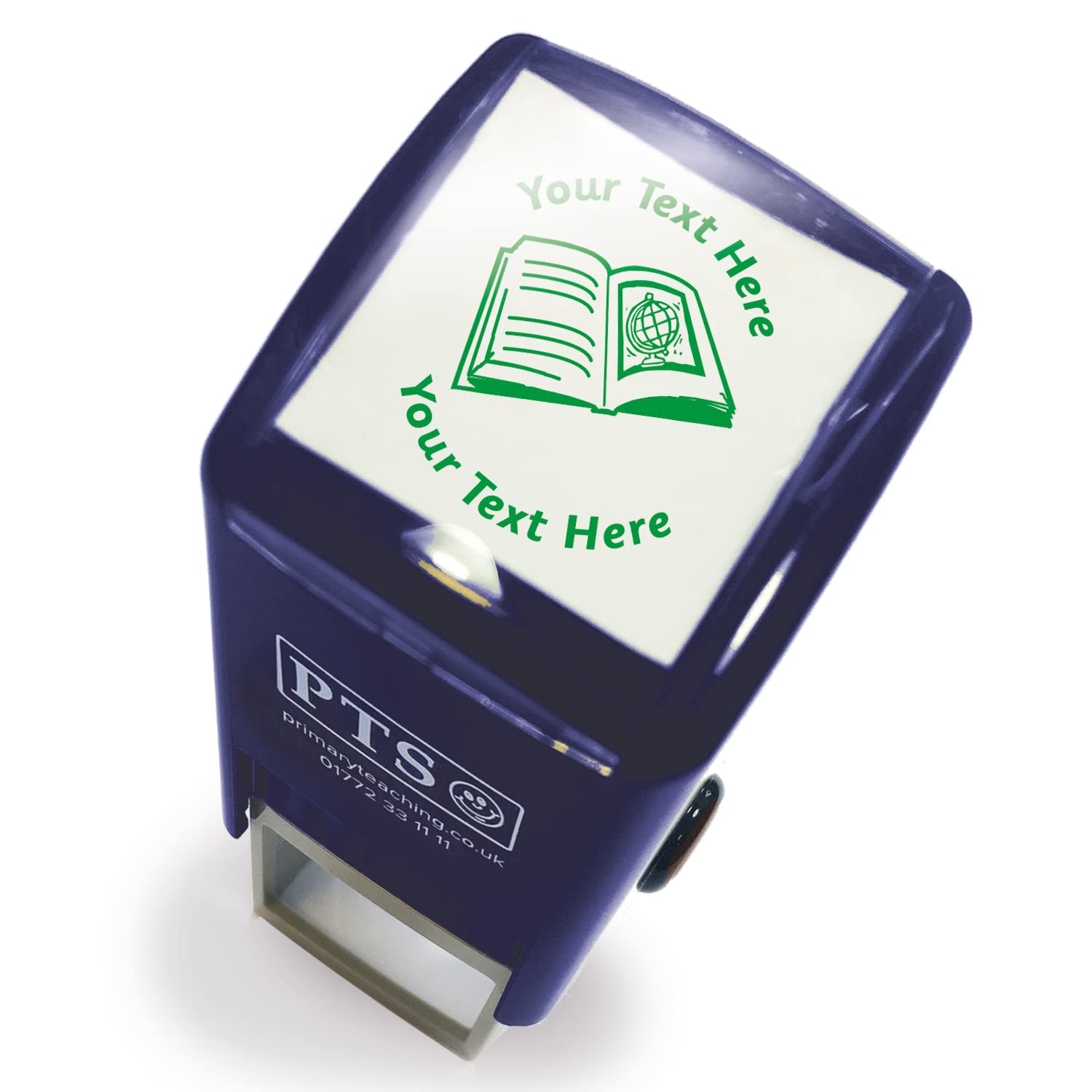 Personalised Reading Book Comprehension Literacy School Teachers Feedback Marking Stamper Stamp 25mm Primary Teaching Services (Green)