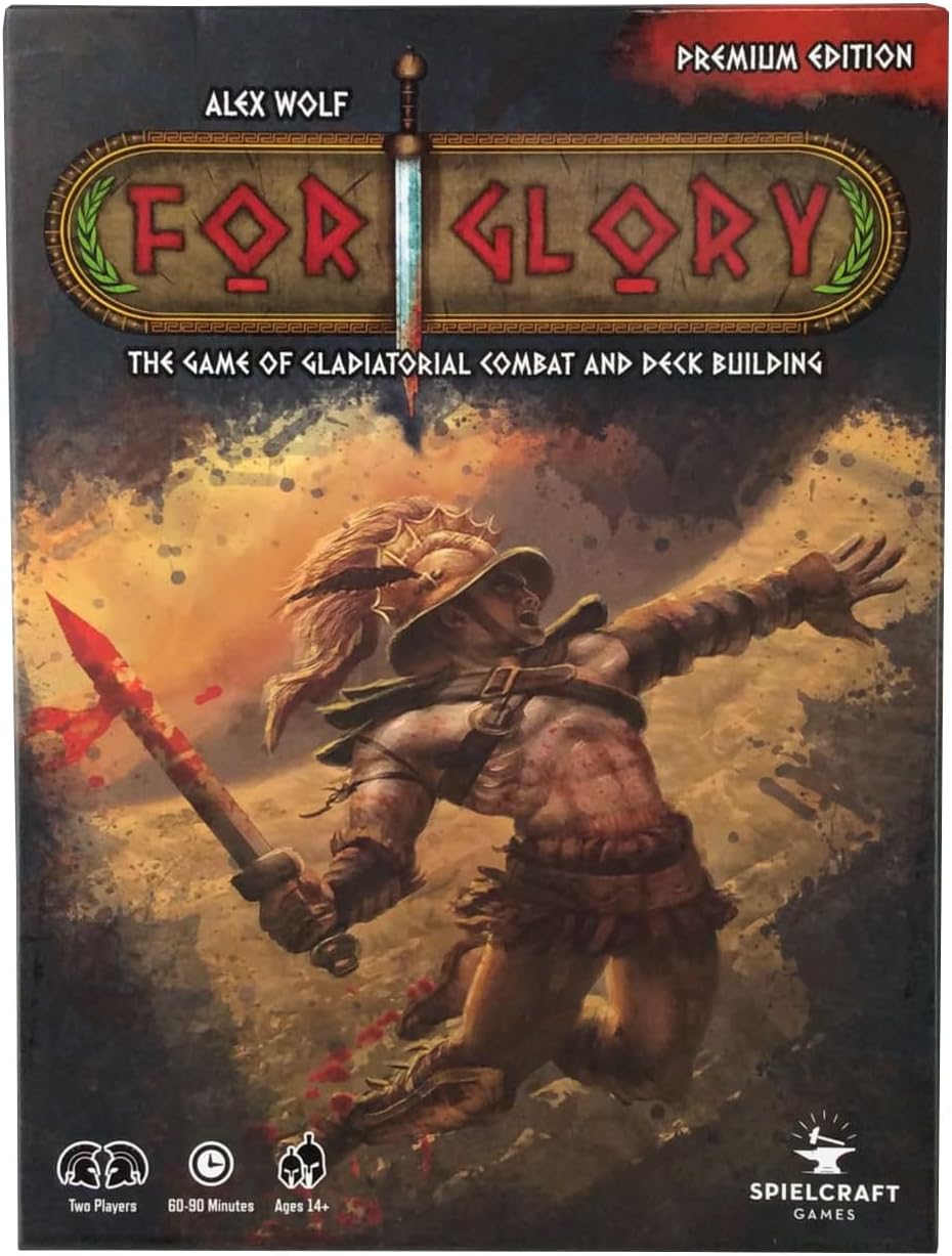For Glory: The Game of Gladiatorial Combat and Deck Building - Premium Edition