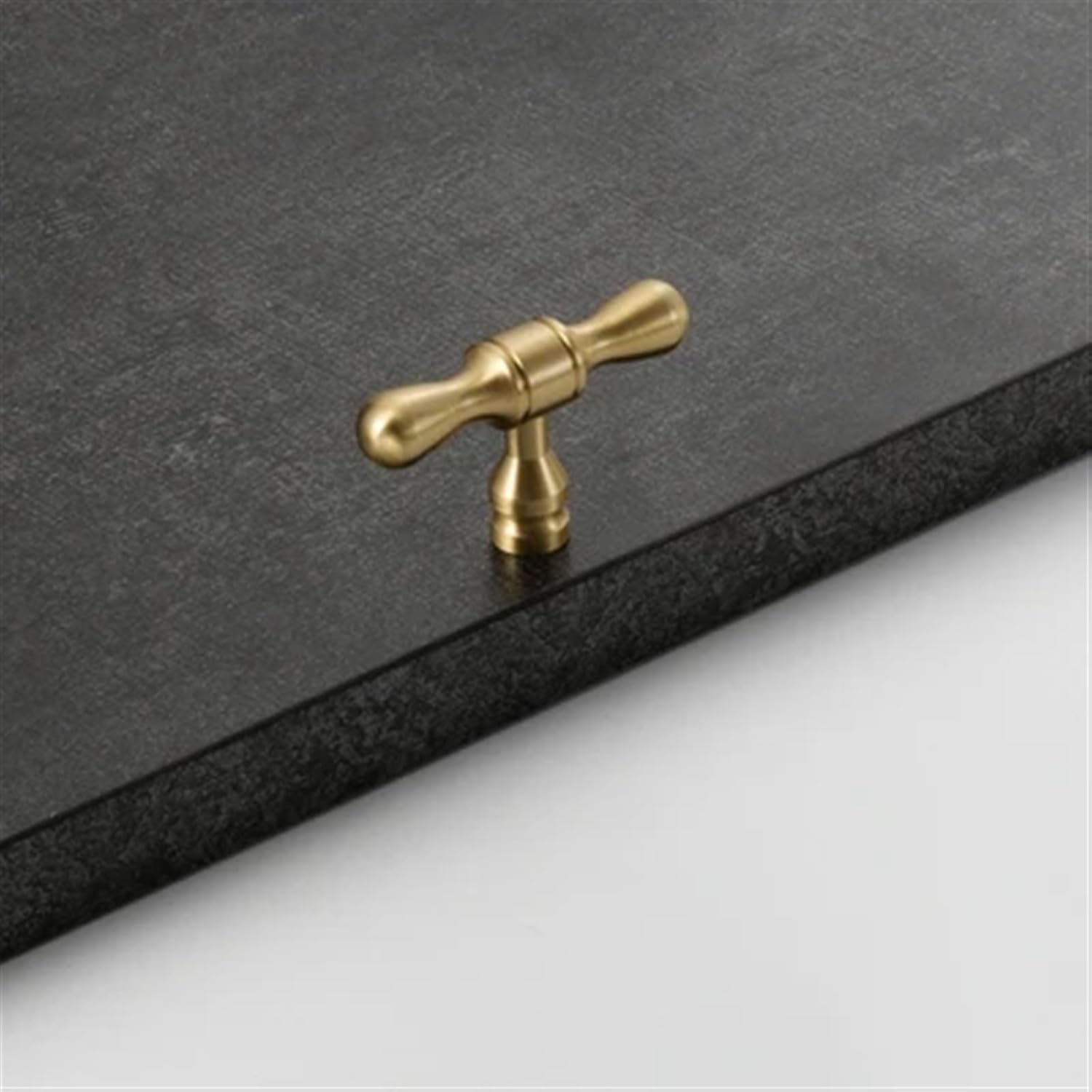 Cabinet Handles and Knobs Elegant Drawer Pulls Solid Brass Kitchen Cupboard Handle Wardrobe T Bar Handles for Furniture 1Pcs (Color : C-4686-160)