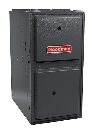 Goodman 96% AFUE Two Stage Upflow/Horizontal Multi-Speed 80k BTU Low NOx Natural Gas Furnace 17.5 Wide GR9T960803BN