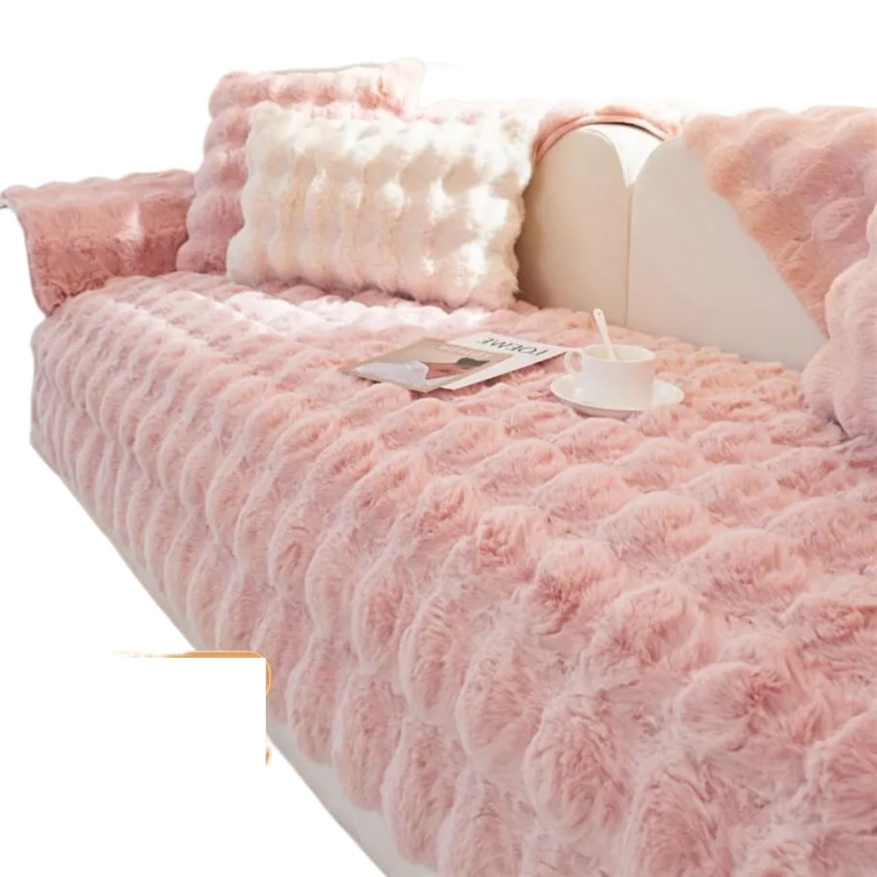 Housse de canapé d'hiver pour réchauffer l'ambiance cocooning du salon moderne