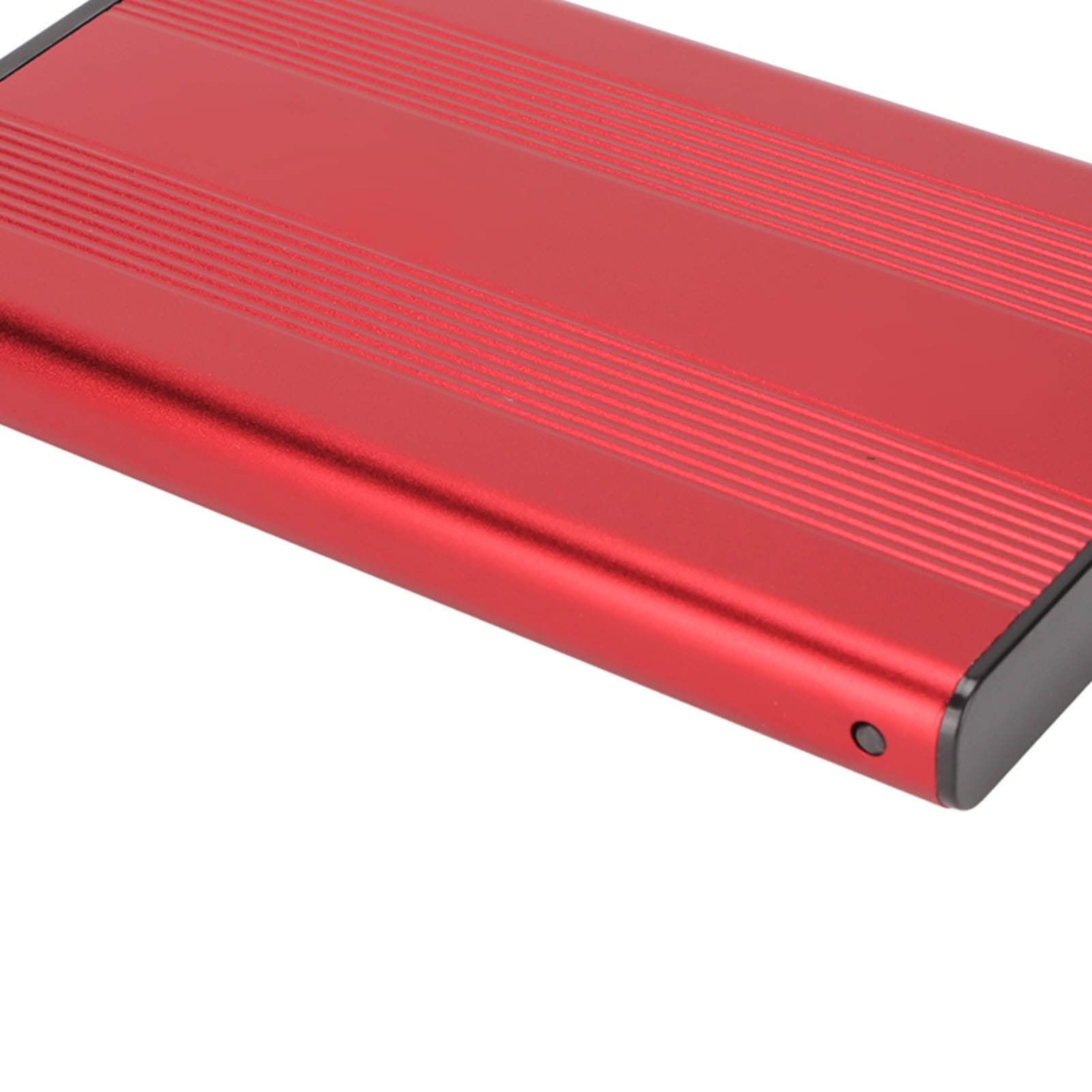 Disco Rigido Esterno, Disco Rigido Portatile Resaggio SSD Esterno HDD 2,5 Pollici da 5 Gbps 2 TB Custodia a Disco Rigido Antim Statico con Interfaccia USB3.0 per (BLACK) (SILVER) (BLUE) (rosso)