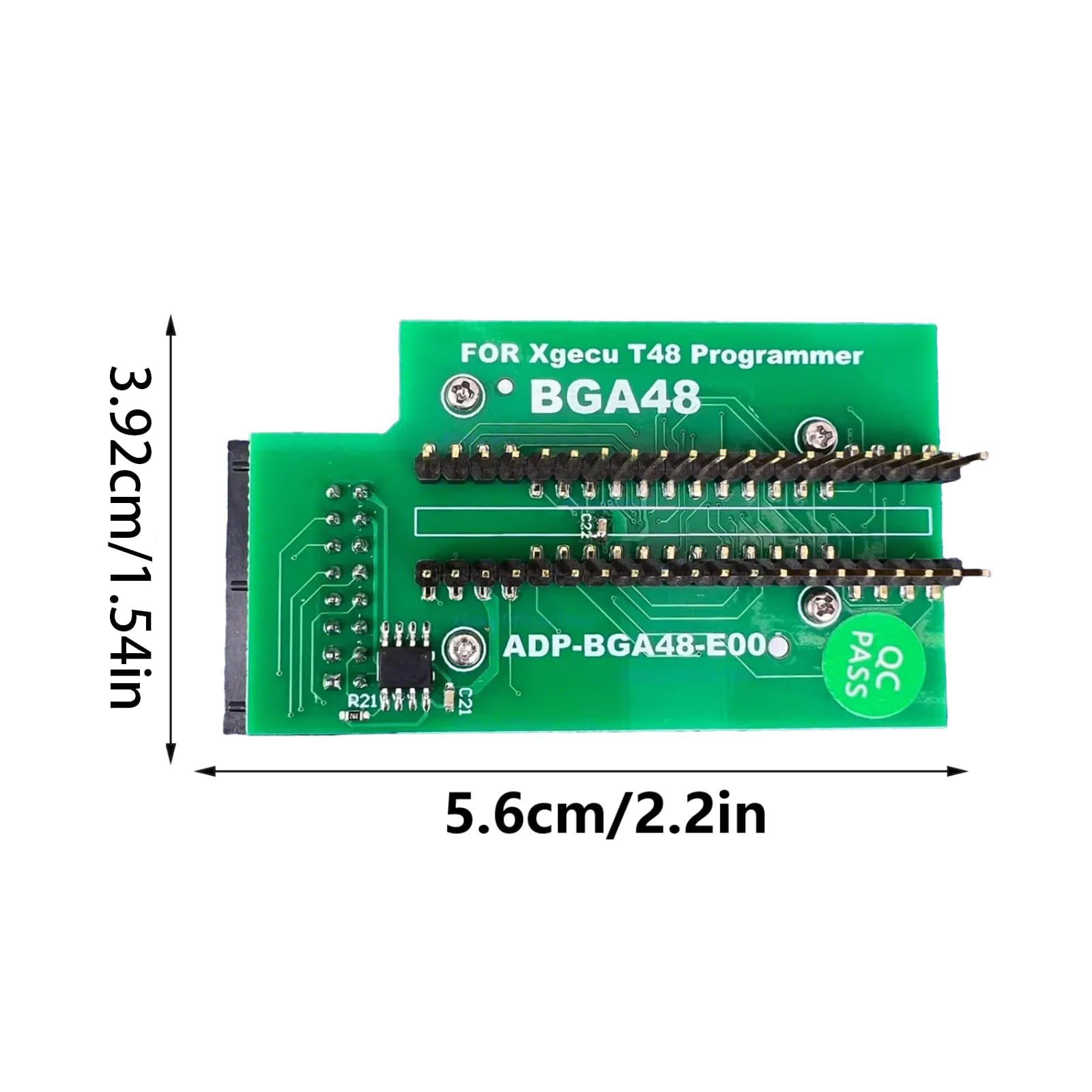 Adattatore Leggero BGA48 BGA63 per Programmatore T48 Formazione educativa del Prodotto Adattatore precisione Posizionamento