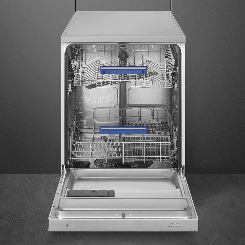 Lavavajillas 60cm 9,9L Clase D Smeg LVS262DSX 13 cubiertos 46dB Inox
