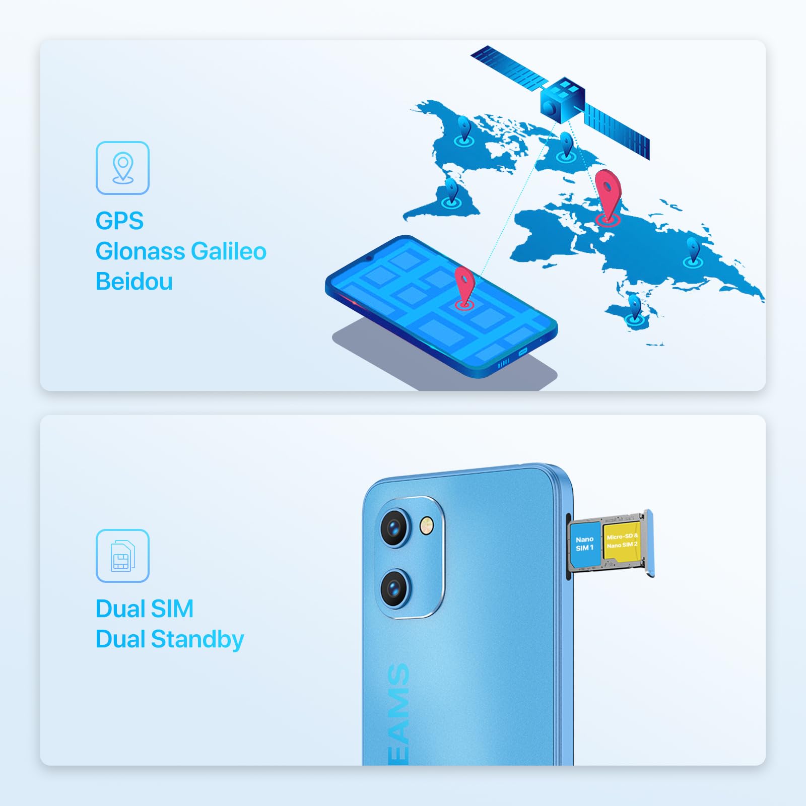 Amazon.com: UMIDIGI Teléfono celular desbloqueado G1 MAX Dual Sim