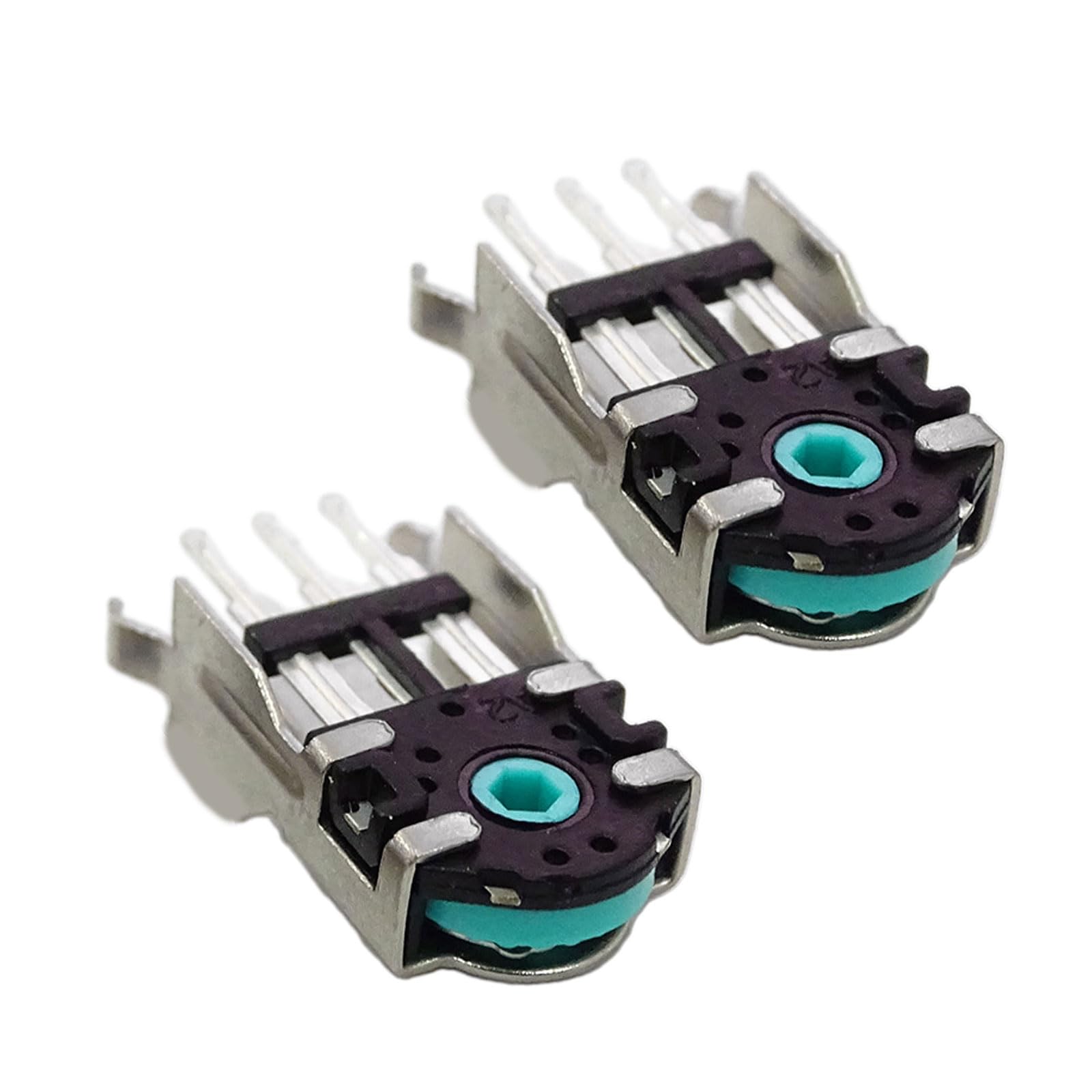 GMBYLBY 2Pcs Mouse Encoders 12mm Mouse Wheel for/Smooth and Accurate Gold/Green/Dustproof Gold Cores