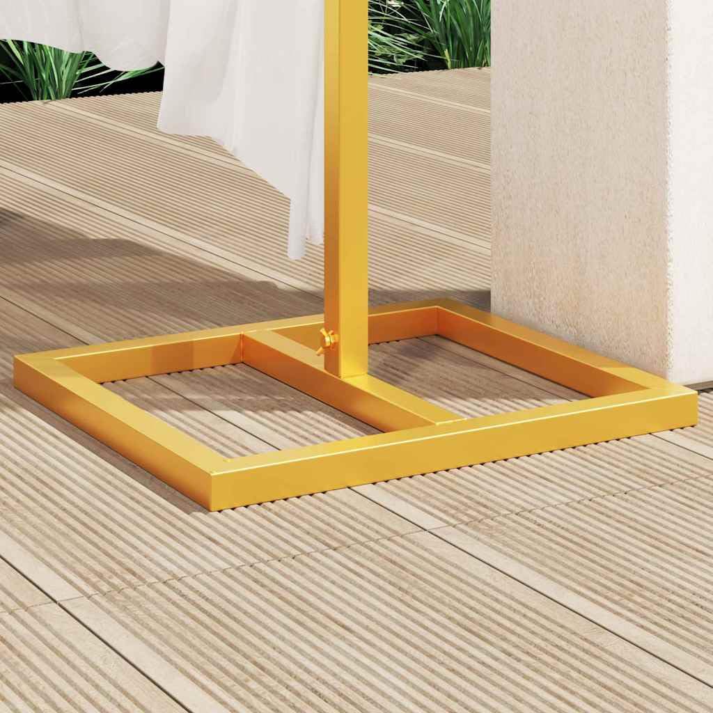 Hochzeitsbogen Gold Stahlbogen 657 x 35 x 300 cm, Rosenbogen Rankgitter Pergola Stil für Hochzeit Gartenparty als Dekoration und Sichtschutz