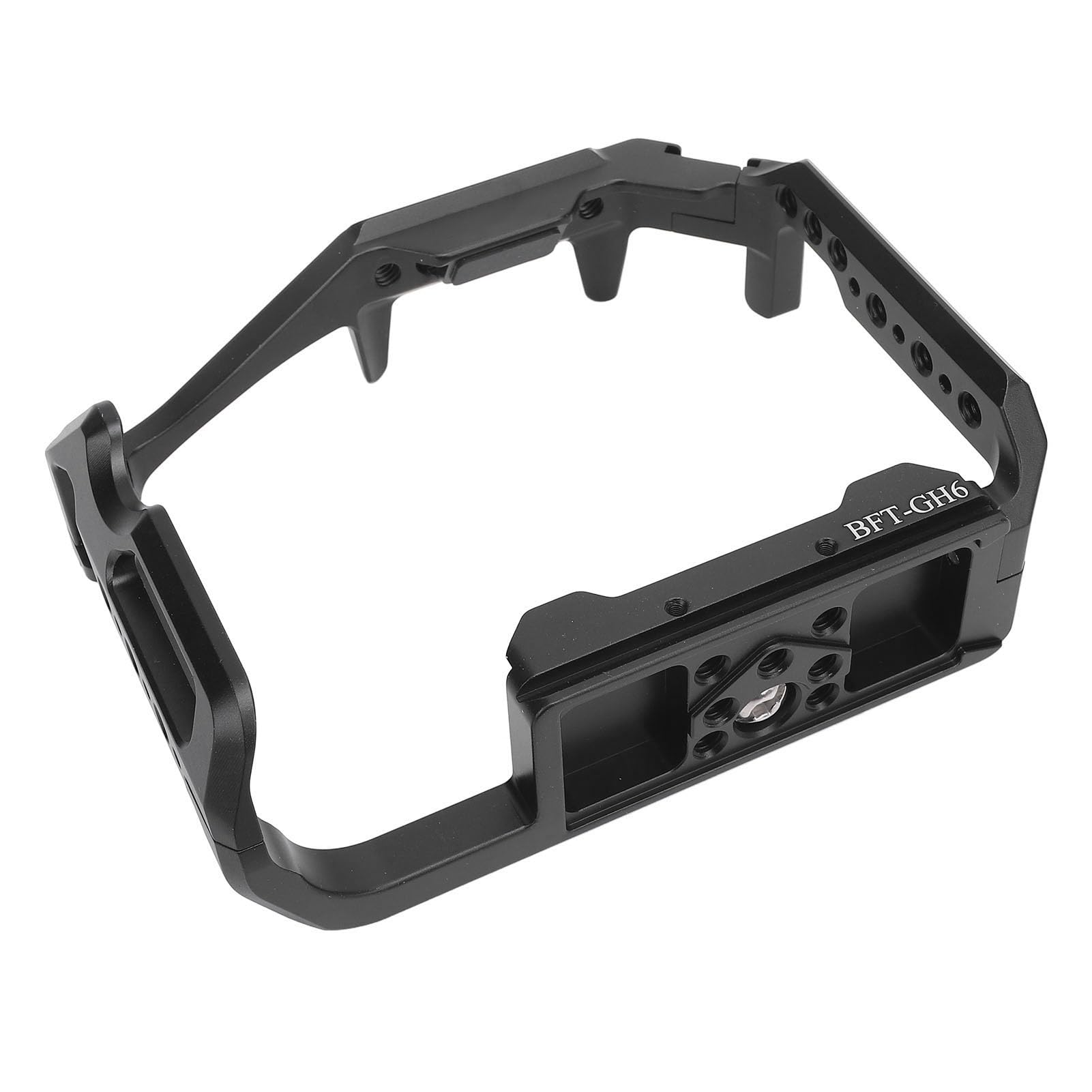 Cocoarm Klatka na Aparat do GH6, Wspornik ze Stopu Aluminium, z Wszechstronnymi Opcjami Montażu i Bezpiecznym Mocowaniem do Fotografowania lustrzanką cyfrową