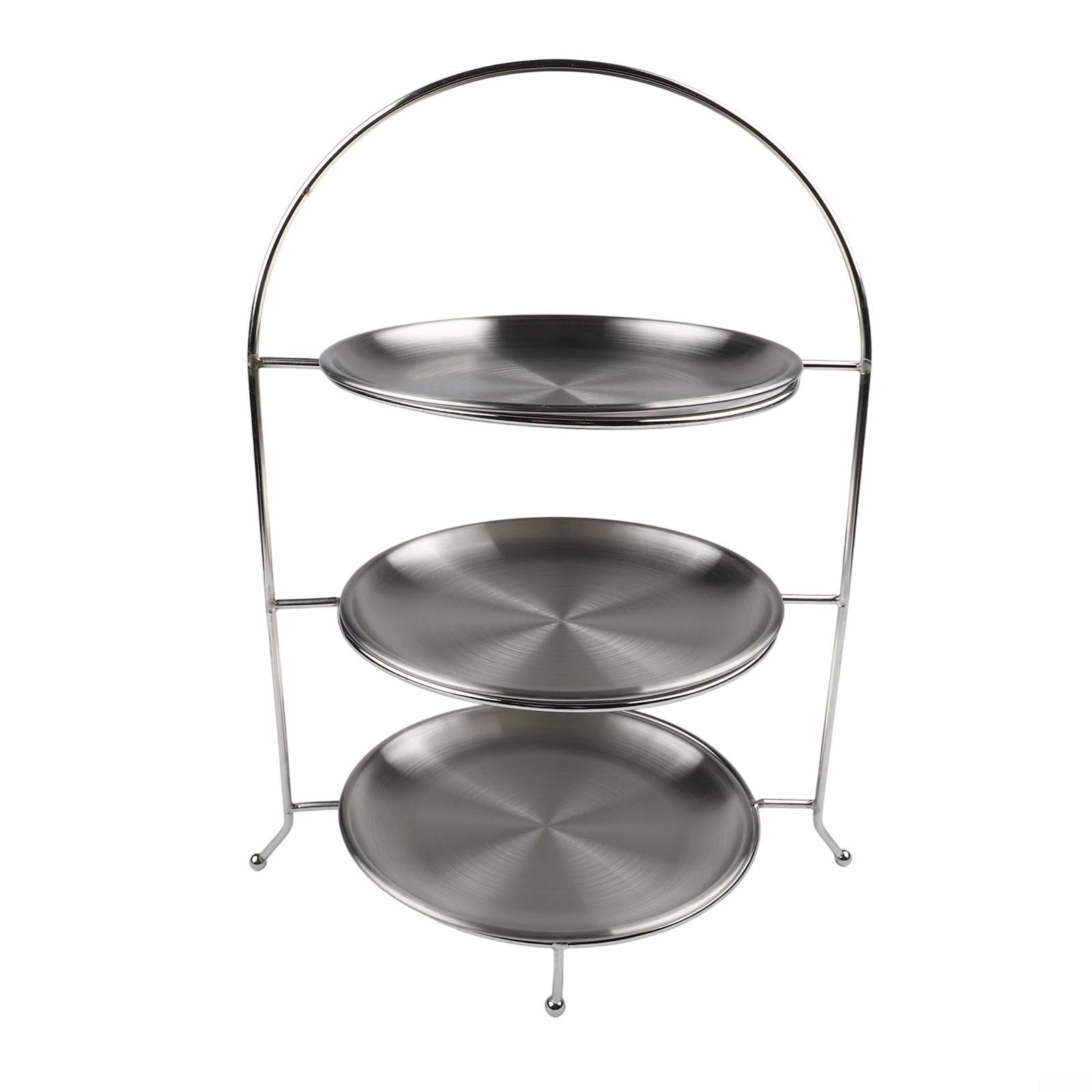 Supporto Buffet Multistrato per Dolci e Snack(sliver)