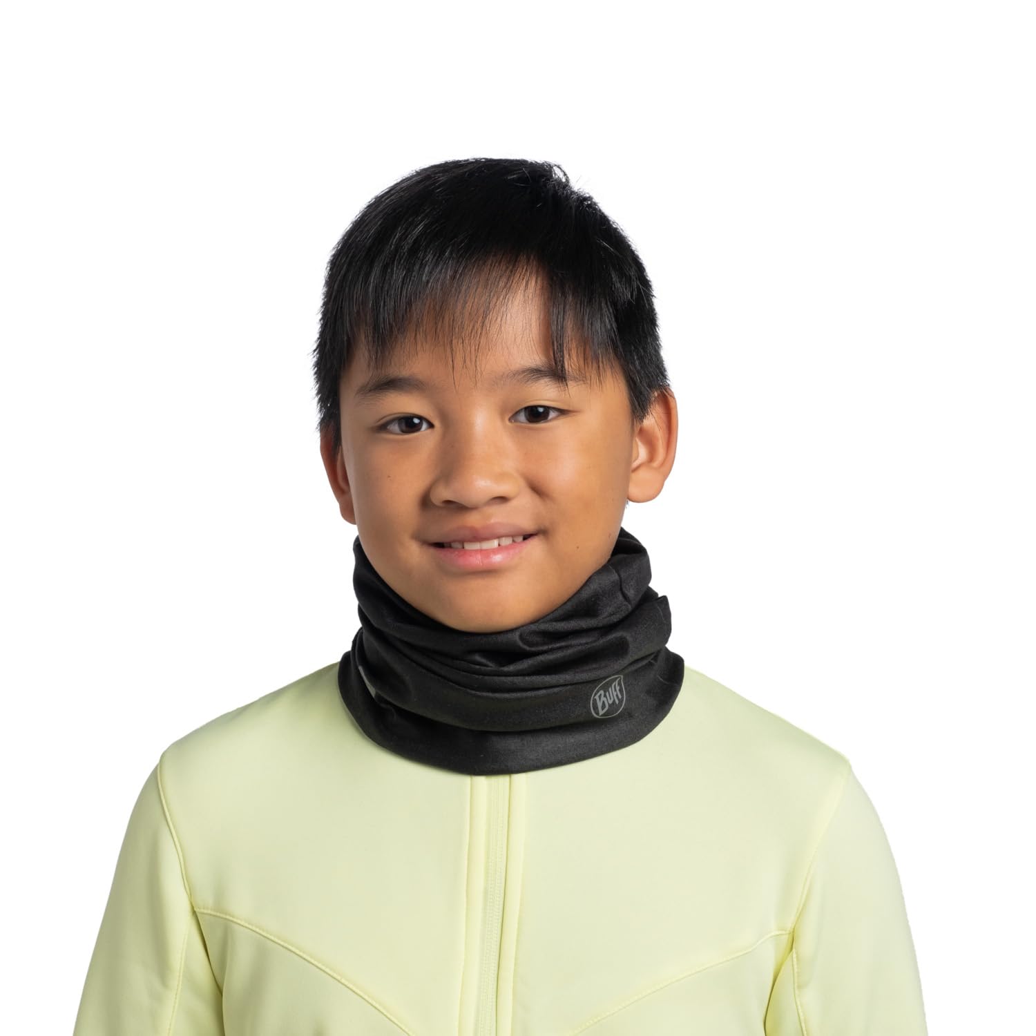 Buff®| Thermonet Neckwarmer Youth, Warm, Comfortable, Recycled Materials, Lightweight, Breathable, Thermal Insulation, Snow, One Size