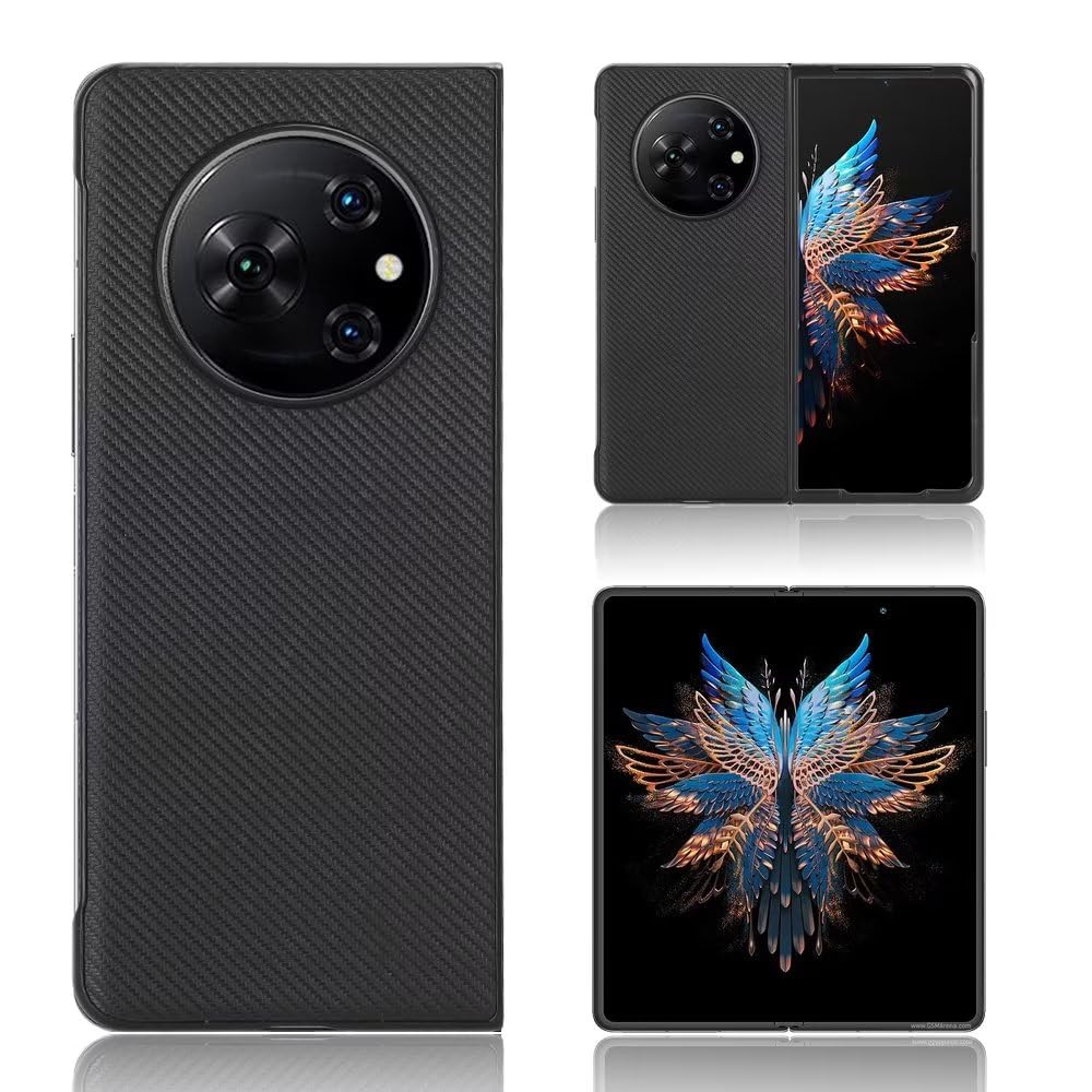 Per TECNO Phantom V Flip Case Custodia in pelle PU+PC con supporto per