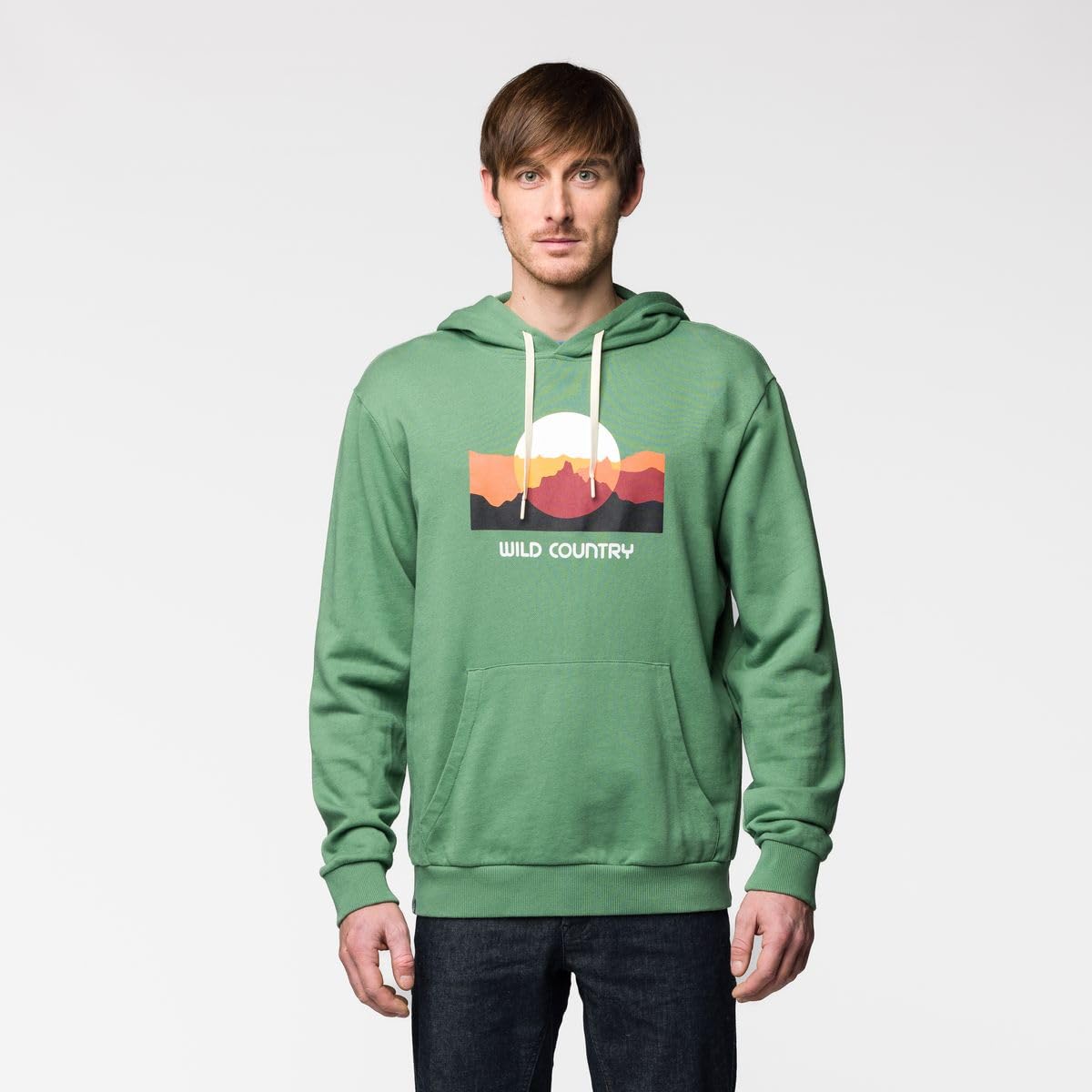 Bluza z kapturem Wild Country męska z ruchem, gładka, XL