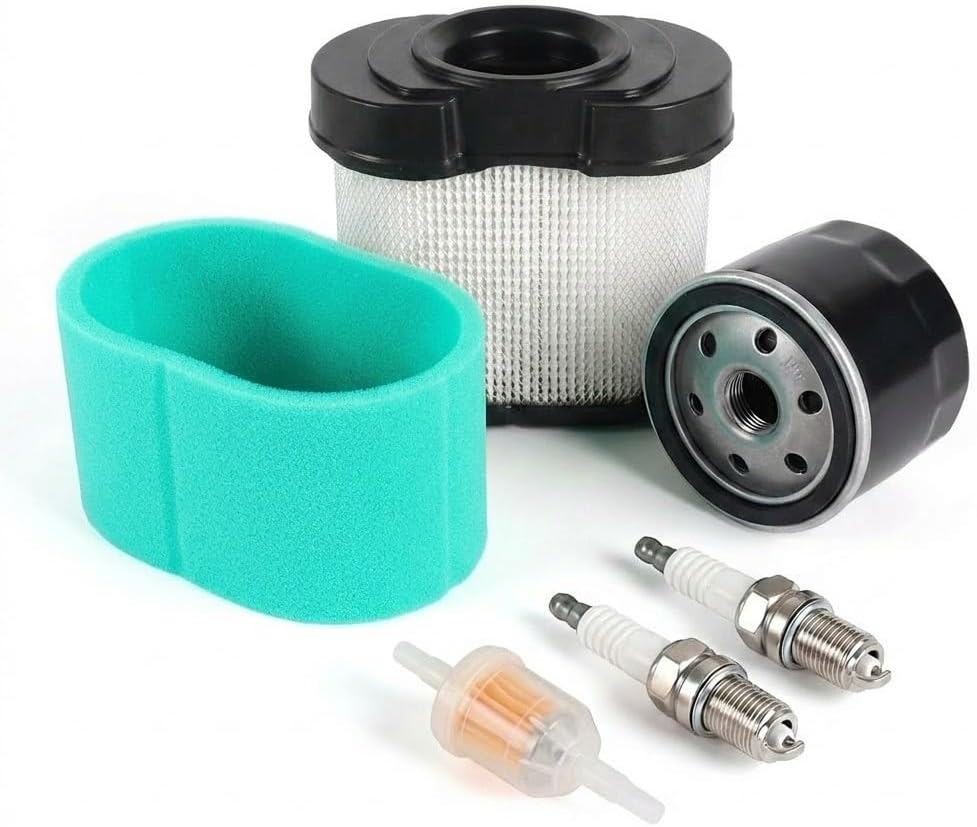 Z246 MZ61 Air Filter Oil Filter Tune Up Kit for Husqvarna Z246I RZ46I MZ6128 RZ4222F YTH26V54 YTH22V42LS 2348LS 2246LS Z4824 Mower Lawn Tractors