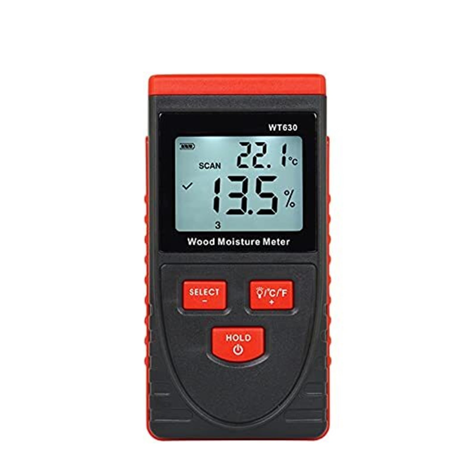 Bjdfge One Color Wood Moisture Meter For Accurate Content Detection In Floors And Plants