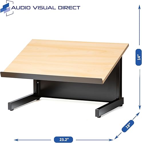 Miniatura 5 de Atril de mesa Audio Visual Direct, negrocereza