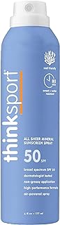 Think Sport SPF 50+ Spray de protección solar...