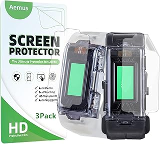 Aemus (3Pack) Compatible with Bandai Vital Bracelet BE Screen Protector For Digital Monster Digivice BE -VV- Protective Film HD Clear TPU Film