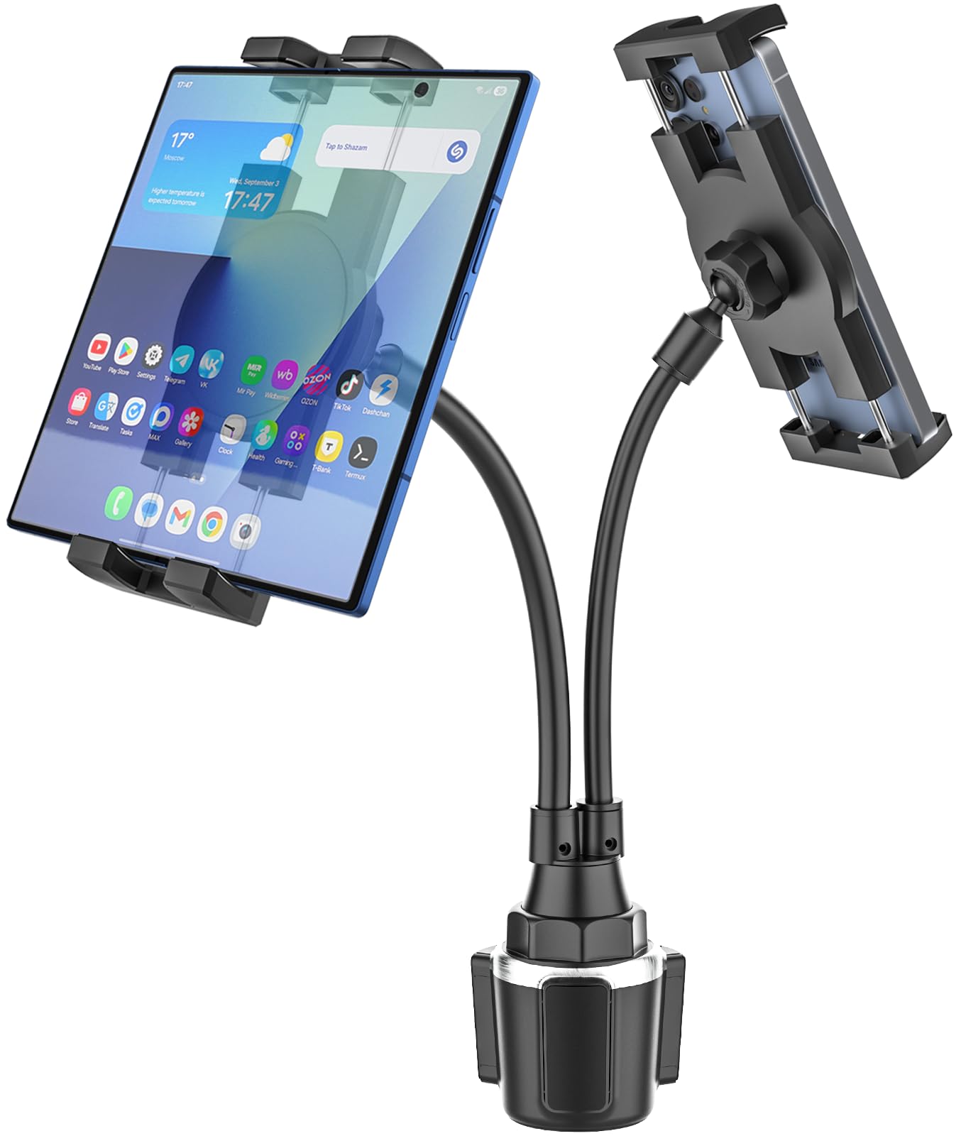 iPadアクセサリー Jugs Amazon.com: OCTA Lynx Modular Tablet Mount – Clamp-On Gooseneck