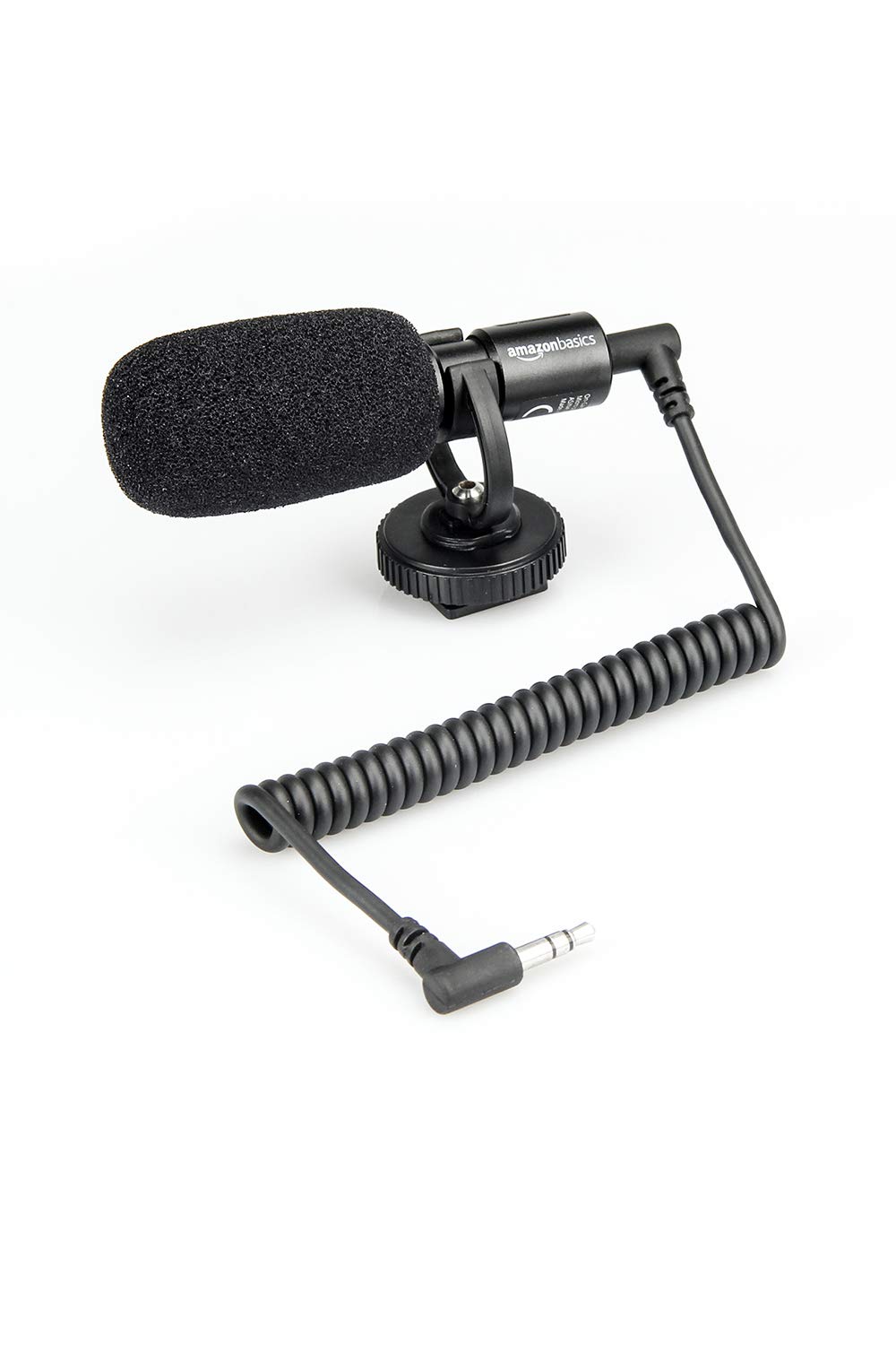 Amazon Basics On Camera Mic with Shock Mount Black | amzdealz