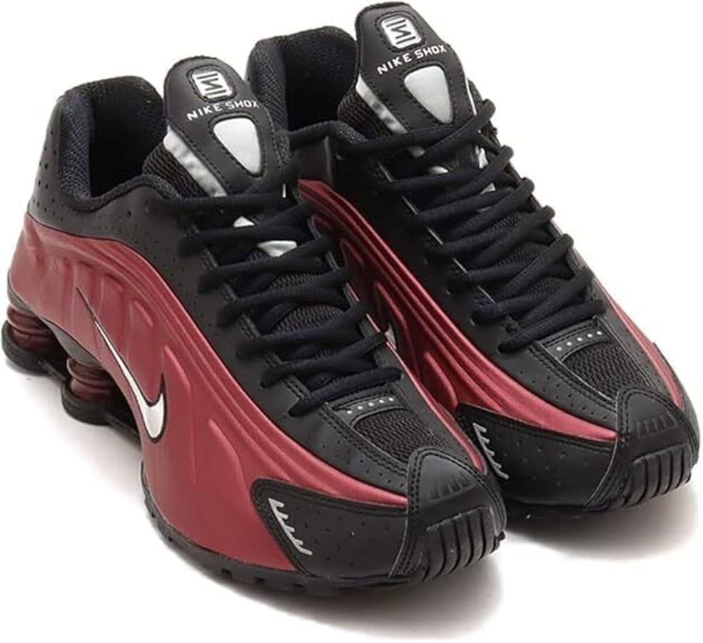 Amazon | [ナイキ] ショックス R4 W SHOX R4 レッド/ブラック
