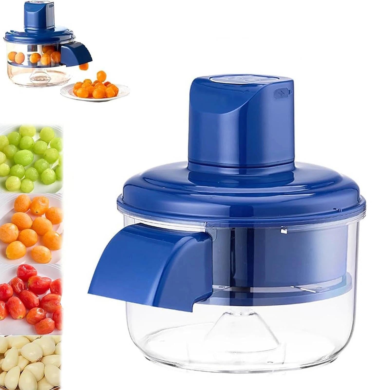 Pelador eléctrico de uvas con motor de alta velocidad y carga USB para cocina moderna